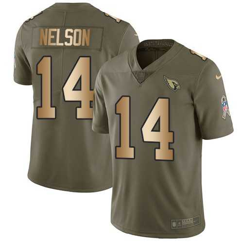 Nike Cardinals 14 J.J. Nelson Olive Gold Salute To Service Limited Jersey Dzhi,We sell and wholesale Nike Cardinals 14 J.J. Nelson Olive Gold Salute To Service Limited Jersey Dzhi on line form chian!